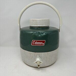 Coleman One Gallon Green Jug 5501B700 w Original Box Vintage